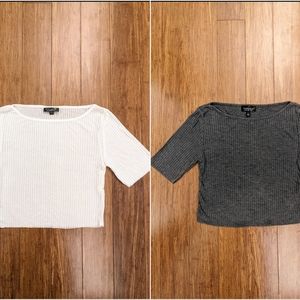 Topshop Crop Tops Pair